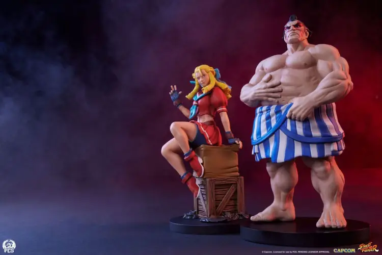 Premium Collectibles Studio Street Fighter - Street Jam Karin & E. Honda Statua 1/10
