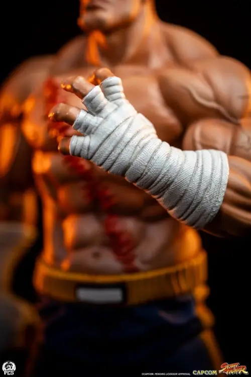 Premium Collectibles Studio Street Fighter - Sagat & Juli - Street Jam Statue Set 1/10 #24cm