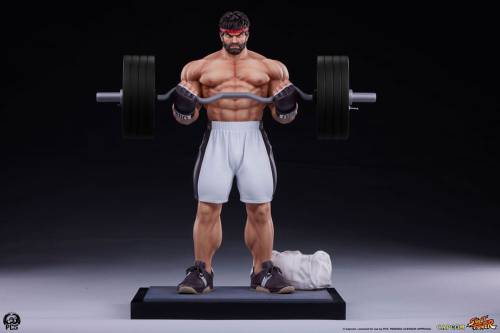 Premium Collectibles Studio Street Fighter Premier Series - Evil Ryu - Powerlifting Edition 1/4