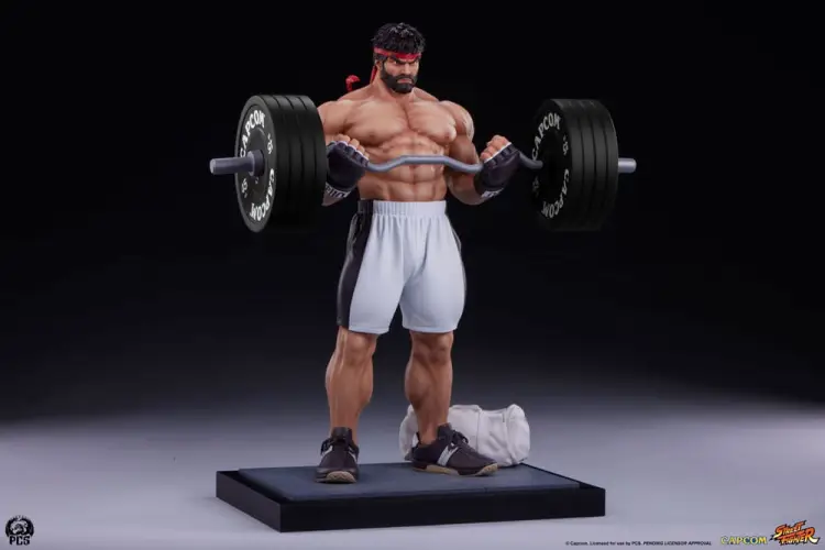 Premium Collectibles Studio Street Fighter Premier Series - Evil Ryu - Powerlifting Edition 1/4