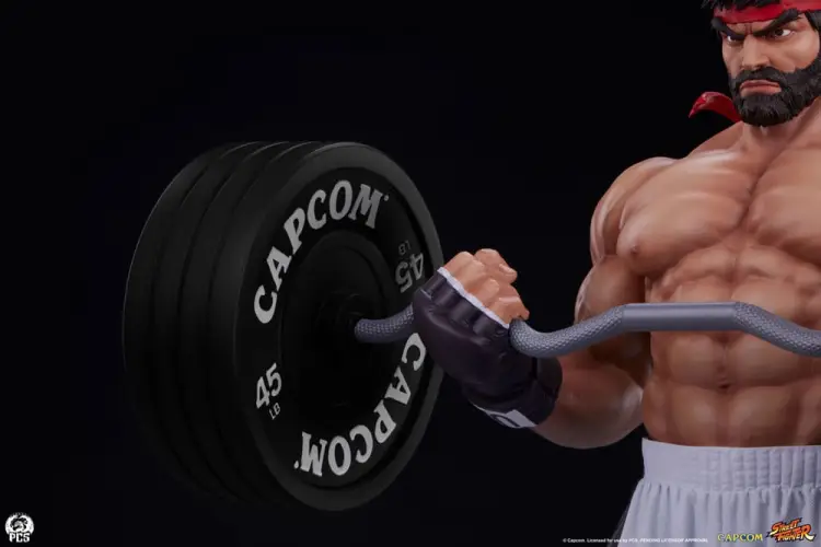 Premium Collectibles Studio Street Fighter Premier Series - Evil Ryu - Powerlifting Edition 1/4