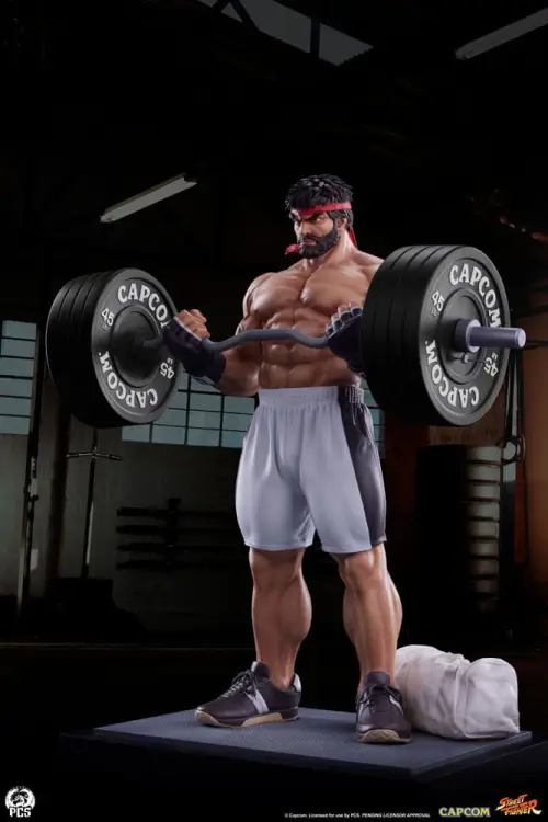 Premium Collectibles Studio Street Fighter Premier Series - Evil Ryu - Powerlifting Edition 1/4