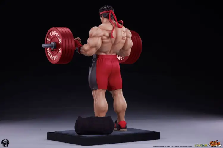 Premium Collectibles Studio Street Fighter Premier Series - Ryu - Powerlifting 1/4 Scale