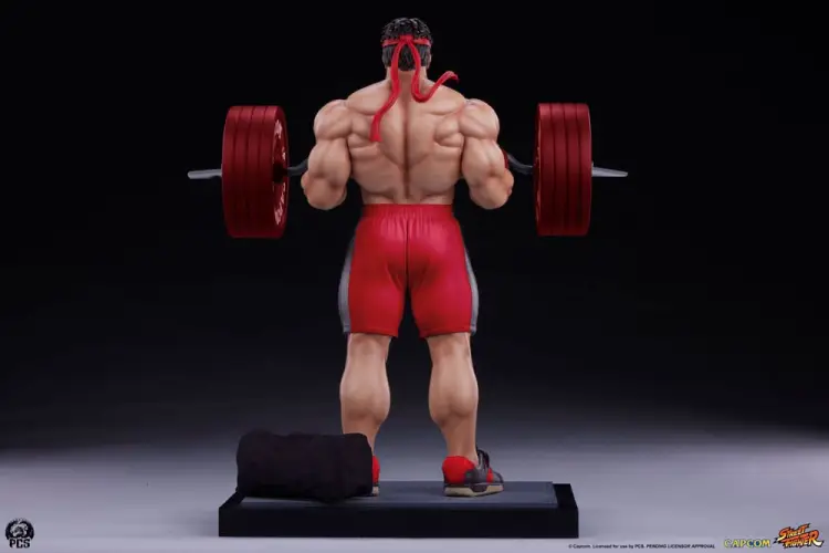 Premium Collectibles Studio Street Fighter Premier Series - Ryu - Powerlifting 1/4 Scale