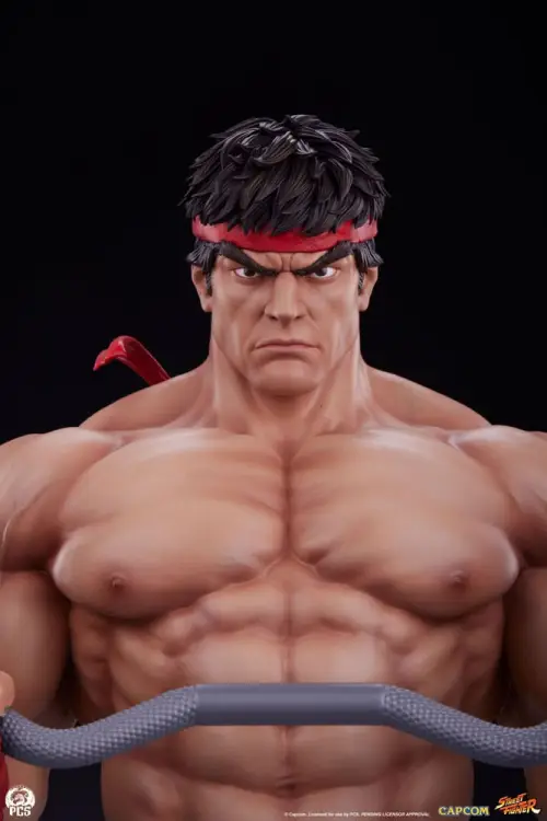 Premium Collectibles Studio Street Fighter Premier Series - Ryu - Powerlifting 1/4 Scale