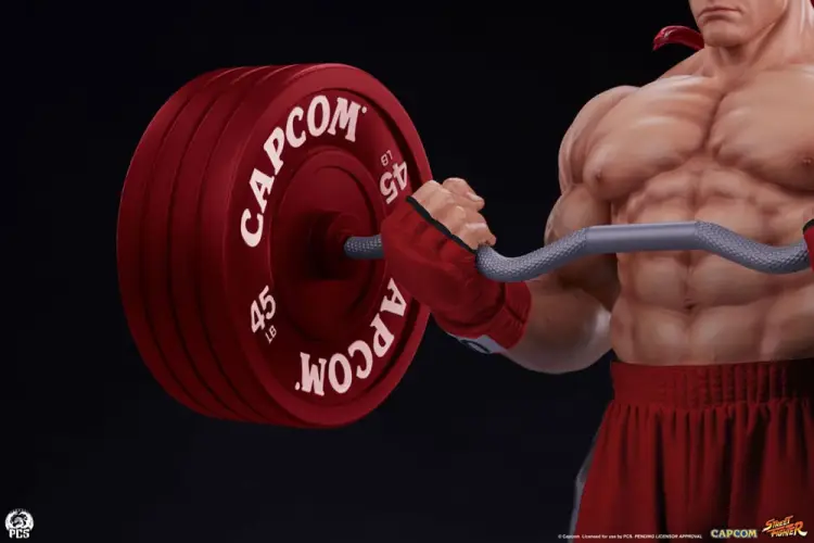 Premium Collectibles Studio Street Fighter Premier Series - Ryu - Powerlifting 1/4 Scale