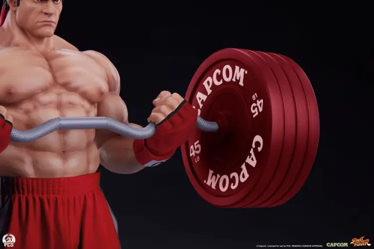 Premium Collectibles Studio Street Fighter Premier Series - Ryu - Powerlifting 1/4 Scale