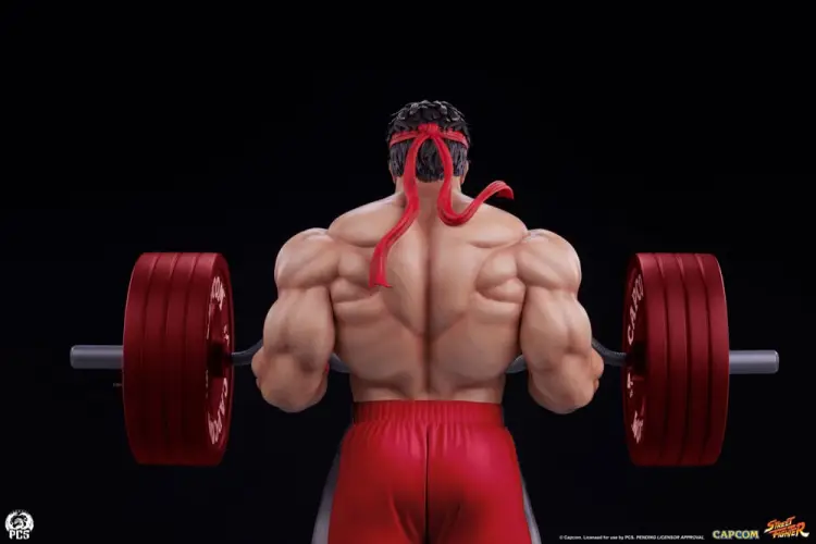 Premium Collectibles Studio Street Fighter Premier Series - Ryu - Powerlifting 1/4 Scale