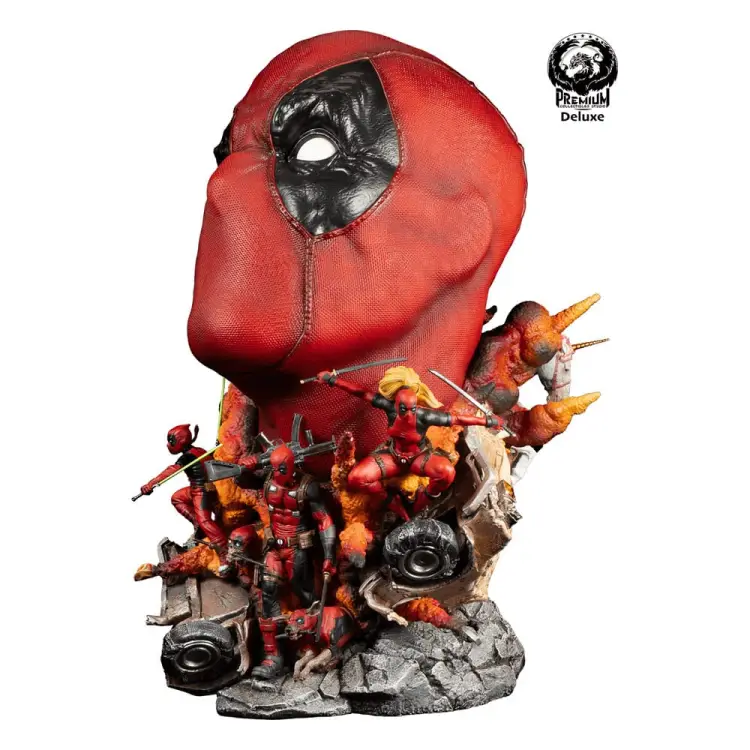 Premium Collectibles Studio Marvel - Deadpool - Fine Art Bust Deluxe Edition 42 cm