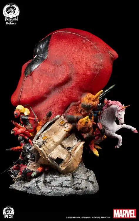 Premium Collectibles Studio Marvel - Deadpool - Fine Art Bust Deluxe Edition 42 cm