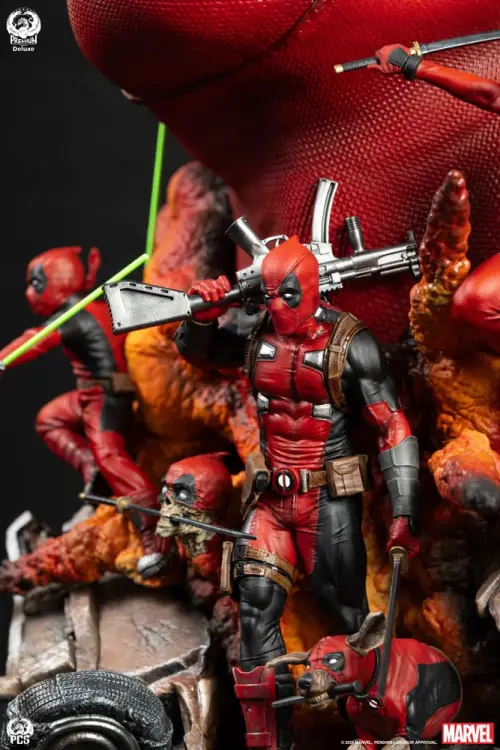 Premium Collectibles Studio Marvel - Deadpool - Fine Art Bust Deluxe Edition 42 cm