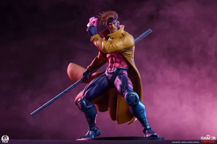 Premium Collectibles Studio Marvel Gamerverse Classics - Gambit - Player 2 Edition Statue 1/10