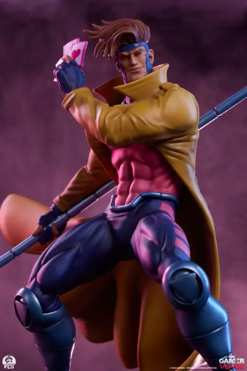 Premium Collectibles Studio Marvel Gamerverse Classics - Gambit - Player 2 Edition Statue 1/10