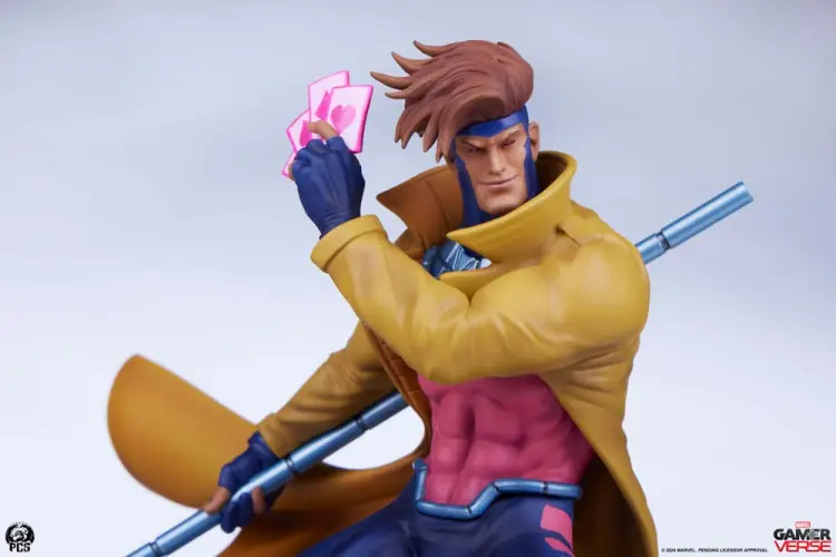 Premium Collectibles Studio Marvel Gamerverse Classics - Gambit - Player 2 Edition Statue 1/10