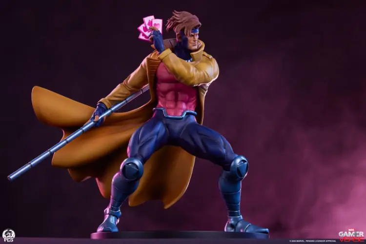 Premium Collectibles Studio Marvel Gamerverse Classics - Gambit - Player 2 Edition Statue 1/10