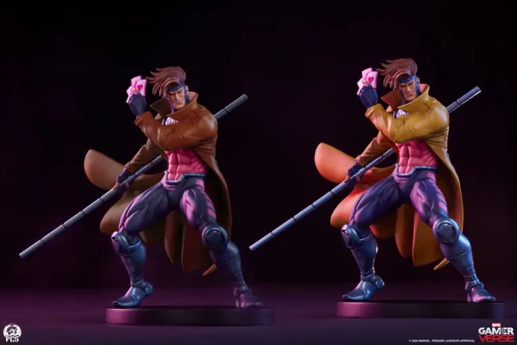 Premium Collectibles Studio Marvel Gamerverse Classics - Gambit - Player 2 Edition Statue 1/10