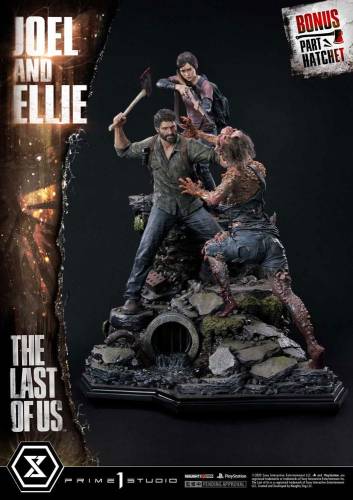 Prime 1 Studio The Last of Us Part I - Joel & Ellie - Ultimate Premium Masterline Deluxe Bonus Version (73 cm)