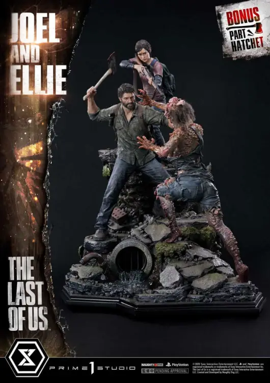 Prime 1 Studio The Last of Us Part I - Joel & Ellie - Ultimate Premium Masterline Deluxe Bonus Version (73 cm)
