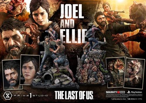 Prime 1 Studio The Last of Us Part I - Joel & Ellie - Ultimate Premium Masterline Deluxe Bonus Version (73 cm)