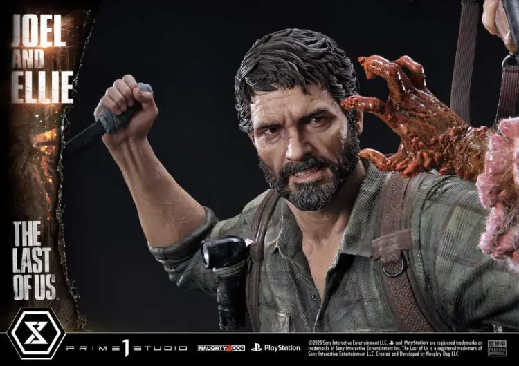 Prime 1 Studio The Last of Us Part I - Joel & Ellie - Ultimate Premium Masterline Deluxe Bonus Version (73 cm)