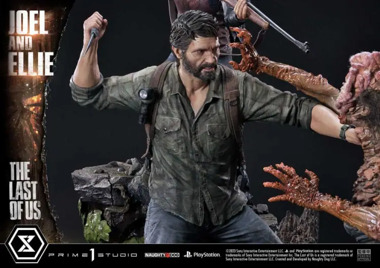 Prime 1 Studio The Last of Us Part I - Joel & Ellie - Ultimate Premium Masterline Deluxe Bonus Version (73 cm)
