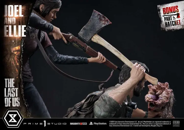 Prime 1 Studio The Last of Us Part I - Joel & Ellie - Ultimate Premium Masterline Deluxe Bonus Version (73 cm)
