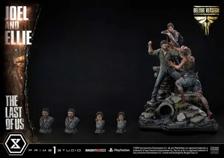 Prime 1 Studio The Last of Us Part I - Joel & Ellie - Ultimate Premium Masterline Deluxe Version