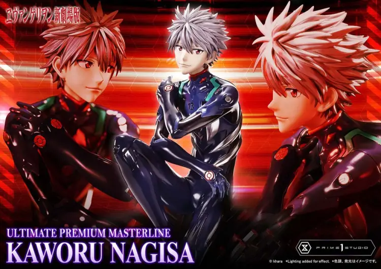 Prime 1 Studio Neon Genesis Evangelion Ultimate Premium Masterline - Kaworu Nagisa Bonus Ver. 47 cm