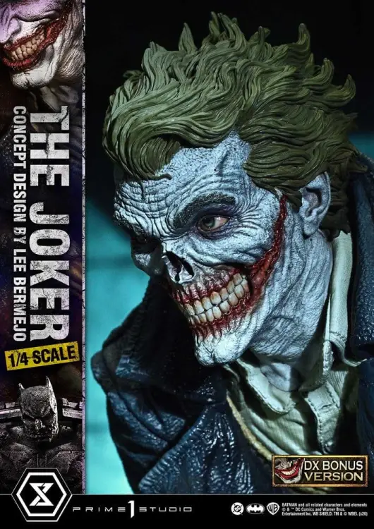 Prime 1 Studio DC Comics Ultimate Premium Masterline - The Joker (Concept Design by Lee Bermejo) DX Bonus Version