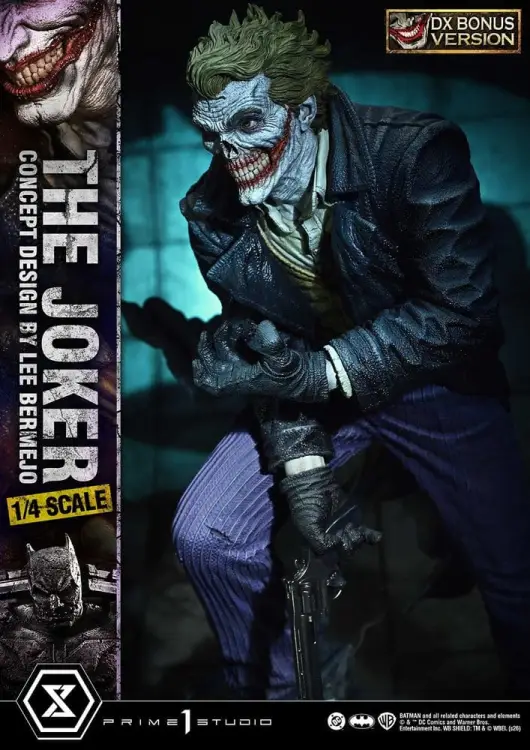 Prime 1 Studio DC Comics Ultimate Premium Masterline - The Joker (Concept Design by Lee Bermejo) DX Bonus Version