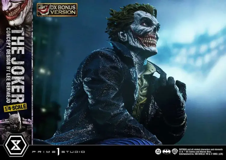 Prime 1 Studio DC Comics Ultimate Premium Masterline - The Joker (Concept Design by Lee Bermejo) DX Bonus Version