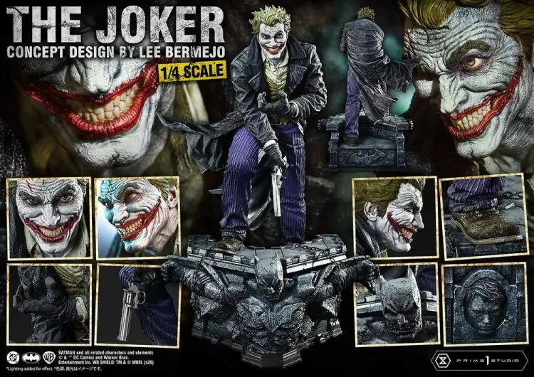 Prime 1 Studio DC Comics Ultimate Premium Masterline - Joker (Concept Design by Lee Bermejo) 1/4 - 53 cm