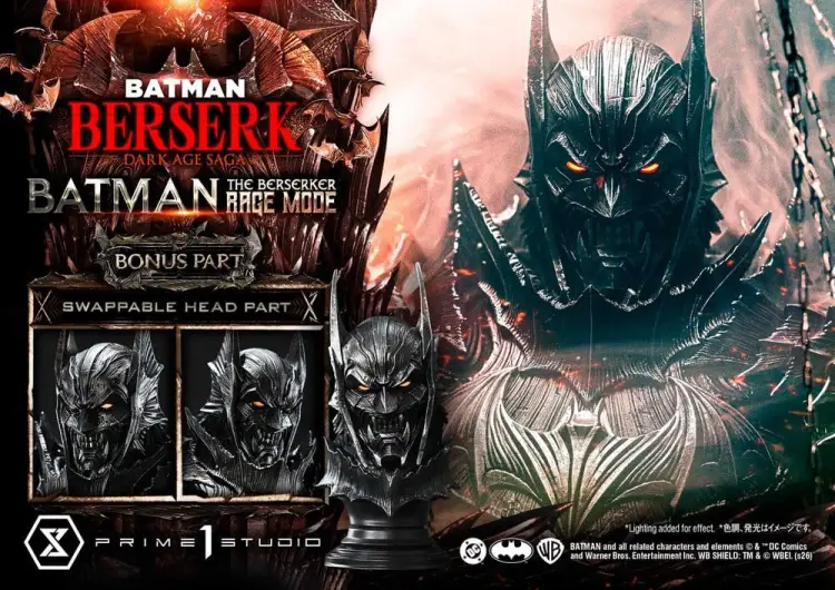 Prime 1 Studio DC Comics Ultimate Premium Masterline - Batman Berserker Rage Mode DX Bonus Version 93 cm
