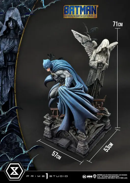 Prime 1 Studio DC Comics - Batman - Batman Rebirth Ultimate Premium Masterline 1/4 Statue Blue Version 71 cm
