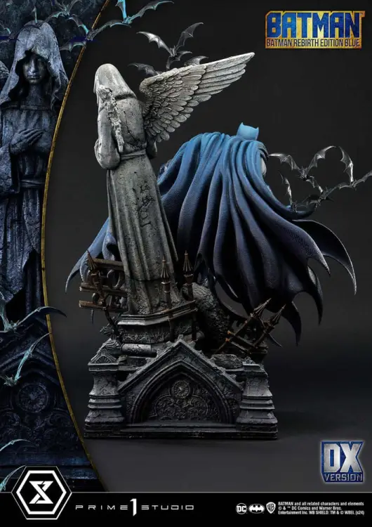 Prime 1 Studio Batman Ultimate Premium Masterline Series - Batman - Rebirth Edition Blue Deluxe Bonus Version 71 cm