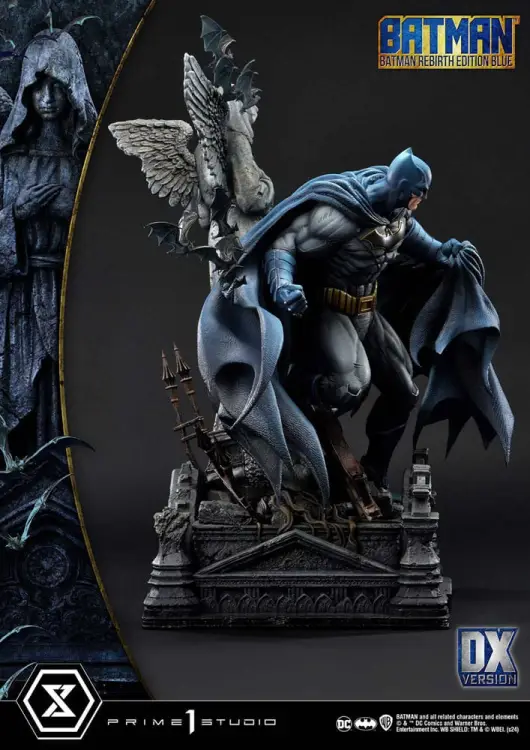 Prime 1 Studio Batman Ultimate Premium Masterline Series - Batman - Rebirth Edition Blue Deluxe Bonus Version 71 cm