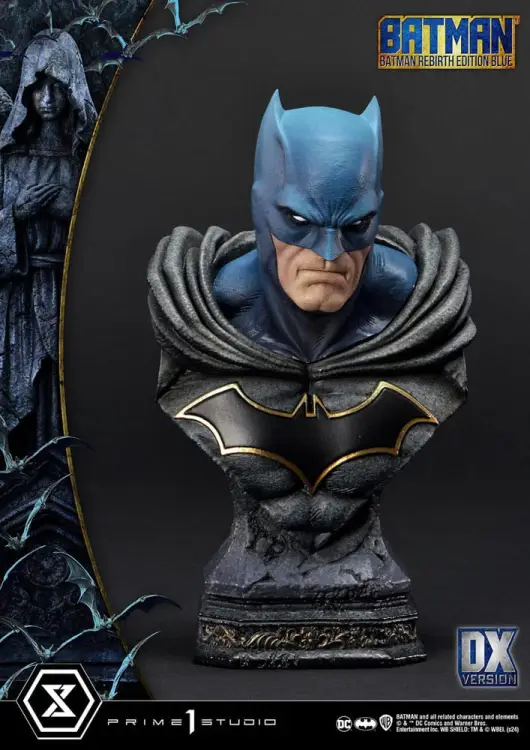 Prime 1 Studio Batman Ultimate Premium Masterline Series - Batman - Rebirth Edition Blue Deluxe Bonus Version 71 cm