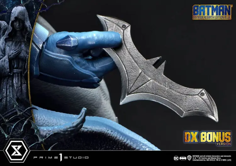 Prime 1 Studio Batman Ultimate Premium Masterline Series - Batman - Rebirth Edition Blue Deluxe Bonus Version 71 cm