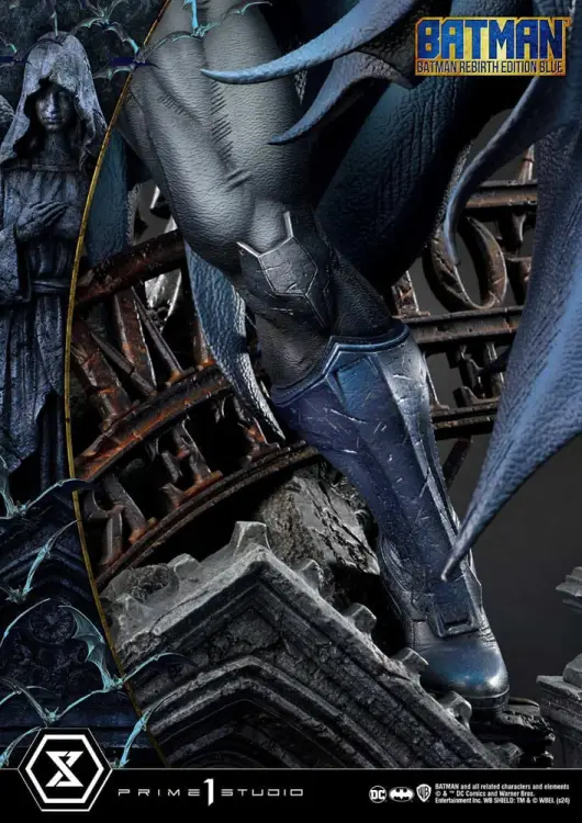 Prime 1 Studio Batman Ultimate Premium Masterline Series - Batman - Rebirth Edition Blue Deluxe Bonus Version 71 cm
