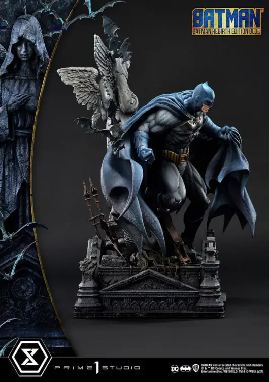 Prime 1 Studio DC Comics - Batman - Batman Rebirth Ultimate Premium Masterline Statue Blue Deluxe Version 1/4 Scale