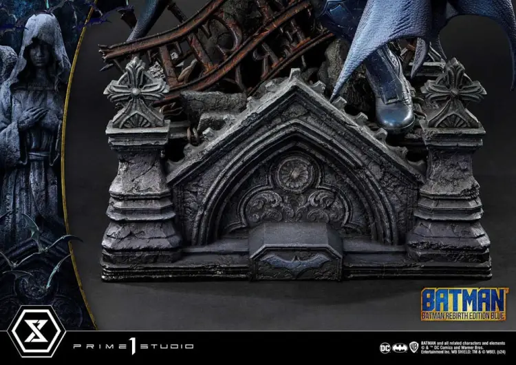 Prime 1 Studio DC Comics - Batman - Batman Rebirth Ultimate Premium Masterline Statue Blue Deluxe Version 1/4 Scale