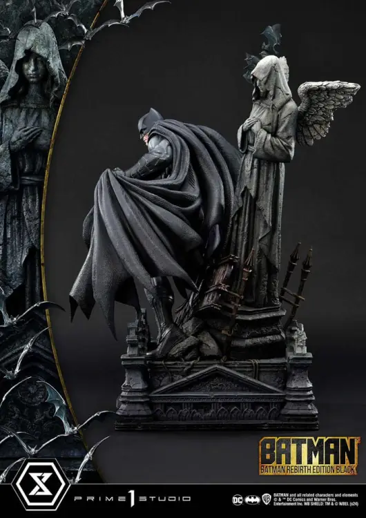 Prime 1 Studio DC Comics - Batman - Ultimate Premium Masterline Batman Rebirth Edition Black Deluxe Version 1/4 71 cm