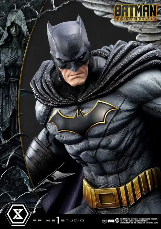 Prime 1 Studio DC Comics - Batman - Ultimate Premium Masterline Batman Rebirth Edition Black Deluxe Version 1/4 71 cm