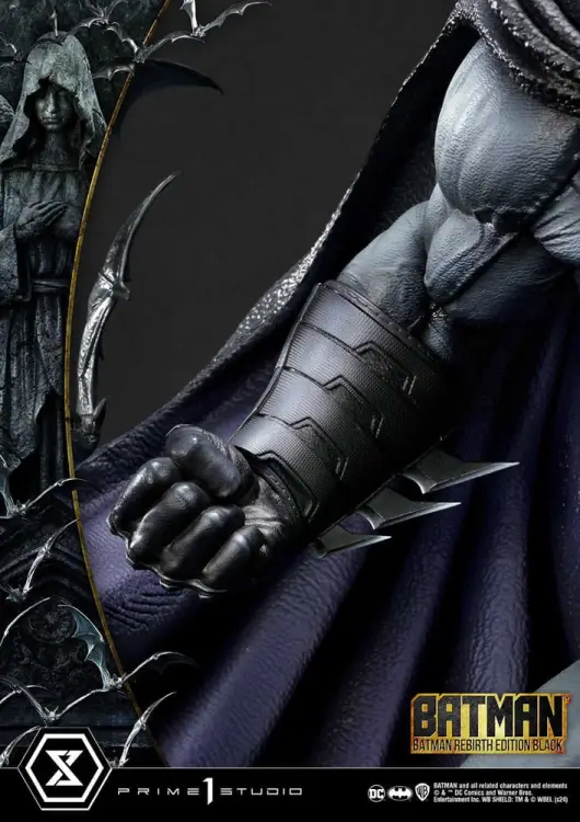 Prime 1 Studio DC Comics - Batman - Ultimate Premium Masterline Batman Rebirth Edition Black Deluxe Version 1/4 71 cm