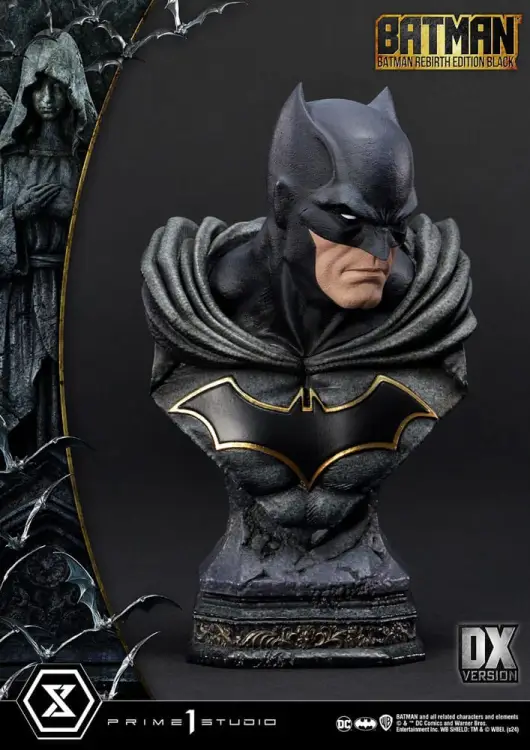 Prime 1 Studio DC Comics - Batman - Ultimate Premium Masterline Batman Rebirth Edition Black Deluxe Version 1/4 71 cm