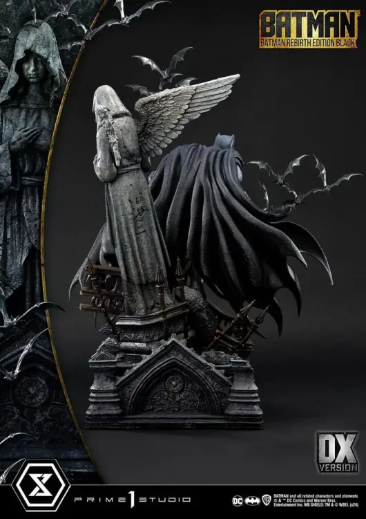 Prime 1 Studio DC Comics - Batman - Ultimate Premium Masterline Batman Rebirth Edition Black Deluxe Version 1/4 71 cm