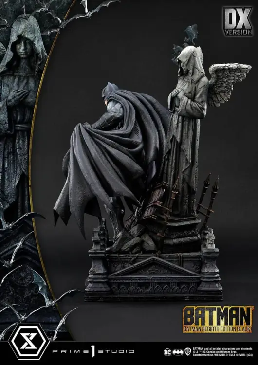 Prime 1 Studio DC Comics - Batman - Ultimate Premium Masterline Batman Rebirth Edition Black Deluxe Version 1/4 71 cm
