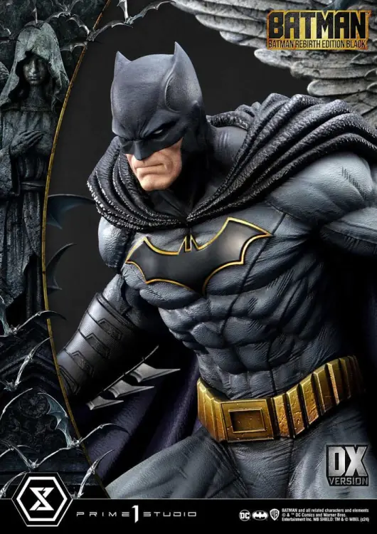Prime 1 Studio DC Comics - Batman - Ultimate Premium Masterline Batman Rebirth Edition Black Deluxe Version 1/4 71 cm