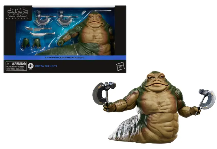 Hasbro Star Wars The Mandalorian - Rotta the Hutt - Figurka Black Series 16.5cm