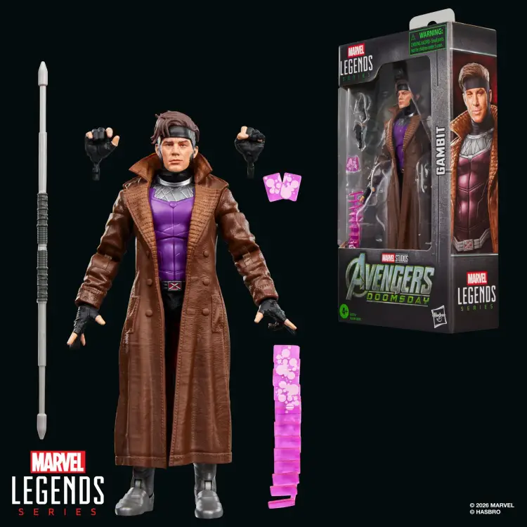 Hasbro Marvel Avengers - Gambit - Figurka Legend Series #15cm